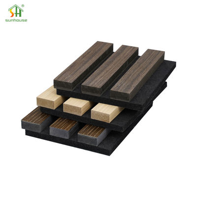 Un buen precio. Panel de pared acústico de espuma de poliéster MDF Panel de pared de pizarra Reducción de ruido personalizado en línea