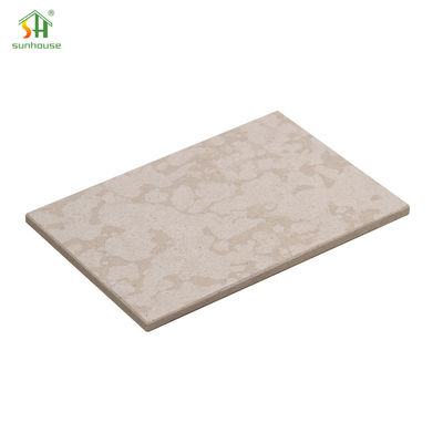 Panel de tablero de fibrocemento de fibrocemento para uso en decoración exterior interior