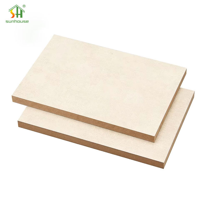 18mm 15mm 12mm 9mm MDF Moisture Resistant Furniture Melamine Board