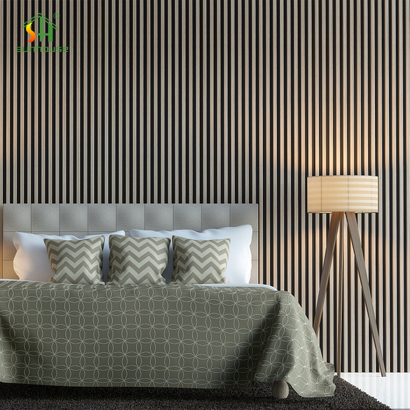 Fire Retardant WPC PVC Composite Wall Panel with 30 Years Indoor Service Life and 100% Recycled Material for Decorative Wall Cladding