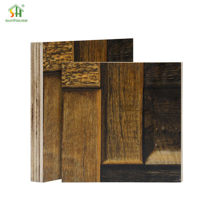 Un buen precio. Uso de la decoración exterior interior del tablero de madera contrachapada de la melamina de la madera contrachapada para el uso de la aplicación de la construcción de edificios en línea