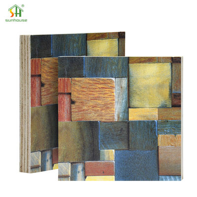 Un buen precio. Uso de la decoración exterior interior del tablero de madera contrachapada de la melamina de la madera contrachapada para el uso de la aplicación de la construcción de edificios en línea