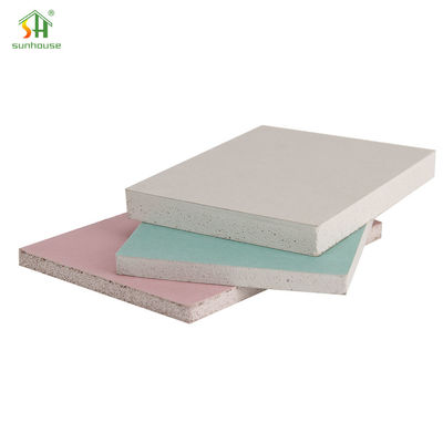 Un buen precio. Tabla de yeso ecológica de 12 mm de peso ligero y de pared seca en línea