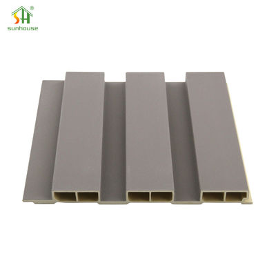 Un buen precio. Panel de pared WPC de madera para decoración Grisa de doble cavidad hueca Panel de pared WPC de pizarra China Panel de pared WPC de alta calidad Proveedor en línea