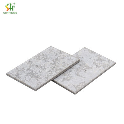 Panel de tablero de fibrocemento de fibrocemento para uso en decoración exterior interior