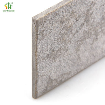 Panel de tablero de fibrocemento de fibrocemento para uso en decoración exterior interior