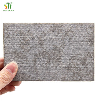 Panel de tablero de fibrocemento de fibrocemento para uso en decoración exterior interior