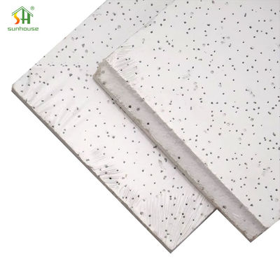 Un buen precio. Tablero de teja de techo de fibra mineral resistente al fuego para uso en decoración exterior interior en línea