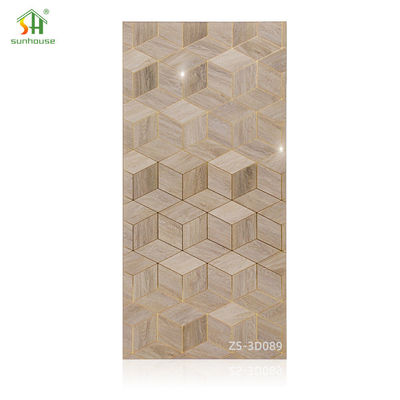 Un buen precio. Panel de pared acrílico de mármol de 4x8 pies ecológico de 8 mm/10 mm de espesor en línea