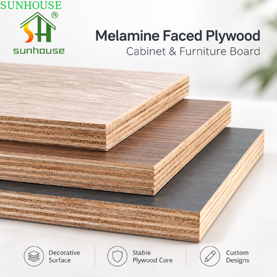 Un buen precio. Plywood laminado con melamina para gabinetes de cocina Guía de especificaciones y selección en línea