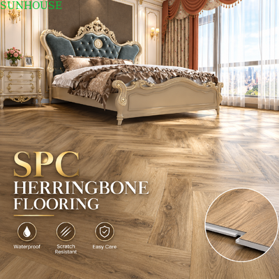 Un buen precio. SPC Click Flooring Compatible with Underfloor Heating System Plank de vinilo de núcleo rígido para proyectos residenciales europeos en línea